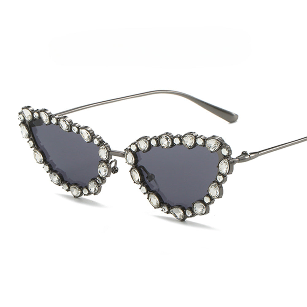 Wholesale Diamond Small Frame PC Sunglasses